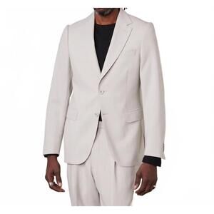 NEW OFFICINE GÉNÉRALE giovanni italian virgin wool jacket in stone